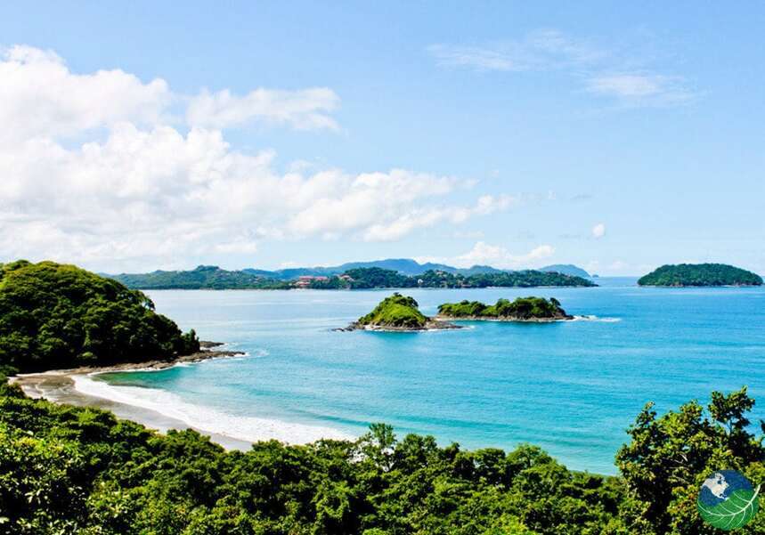 Tamarindo Beach mitt land Costa Rica #14 Pussel online