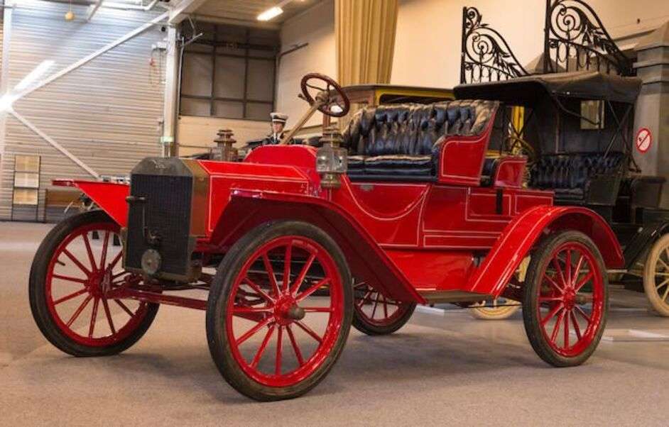 Voiture Ford Model S Runabout Année 1908 puzzle en ligne