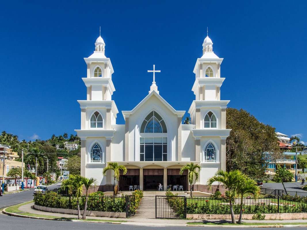 Église en République dominicaine puzzle en ligne