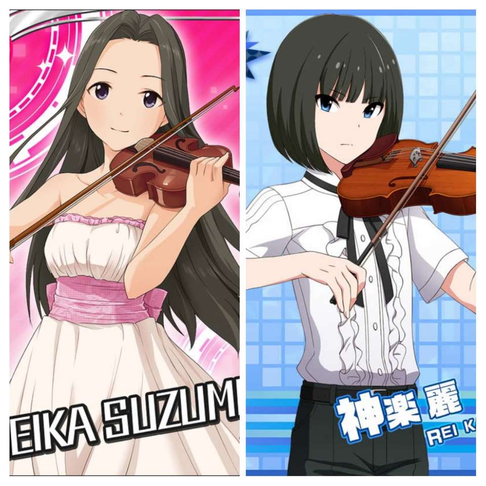 Rei kagura και seika suzumiya online παζλ