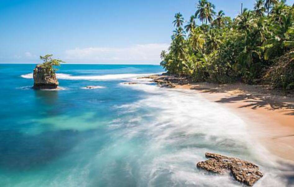 Puerto Limon Beach mein Land Costa Rica #17 Online-Puzzle