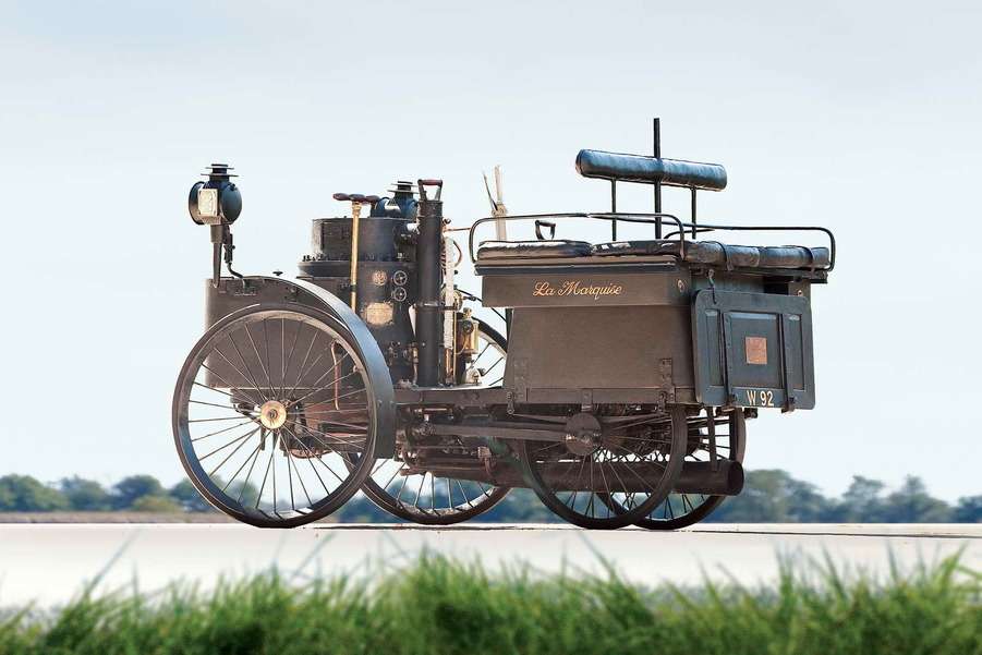 Steam car La Marquesa Έτος 1884 #2 παζλ online