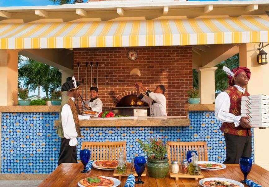 Restaurant en plein air Turks & Caicos en Turquie #14 puzzle en ligne
