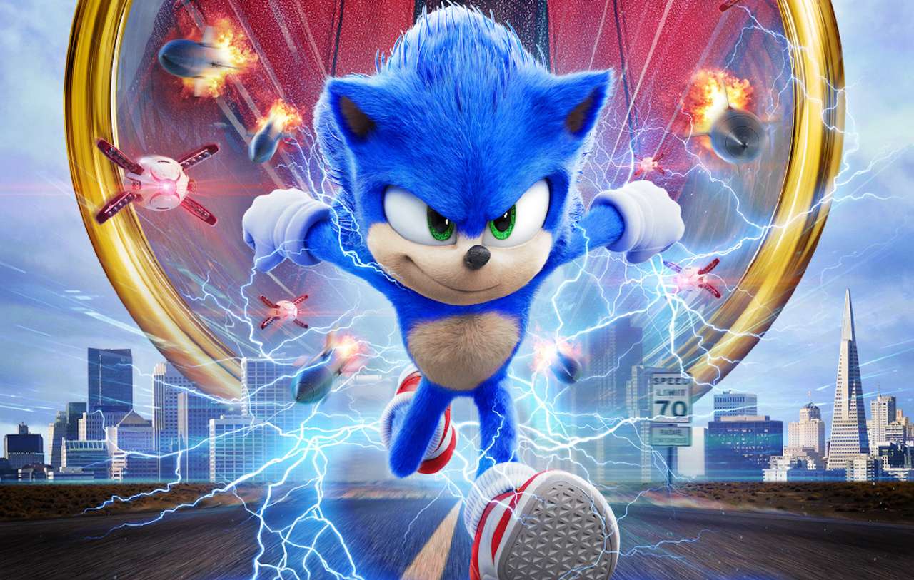 Sonic O ouriço puzzle online