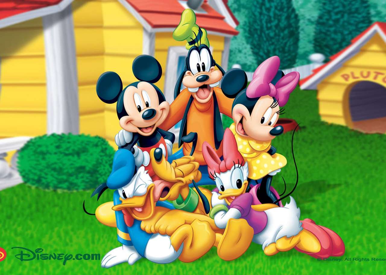 Mickey Maus Puzzlespiel online