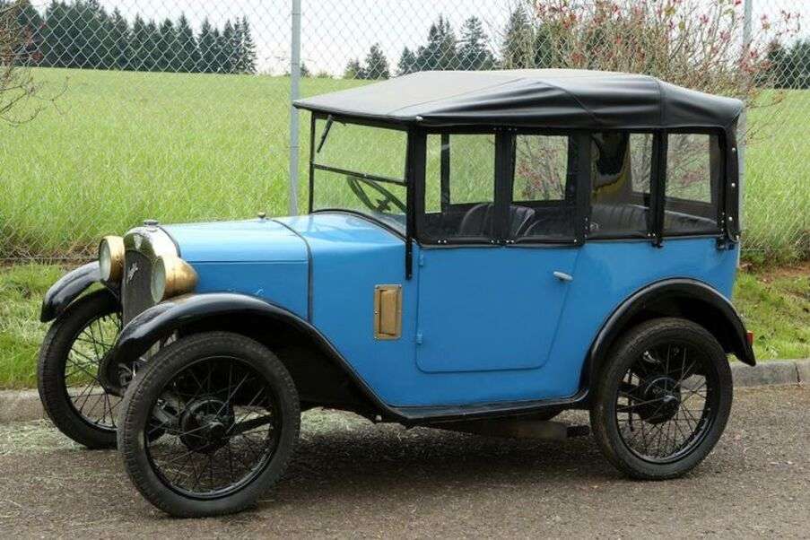 Auto Agustín Seven 4 Passenger Tourer Baujahr 1929 Online-Puzzle