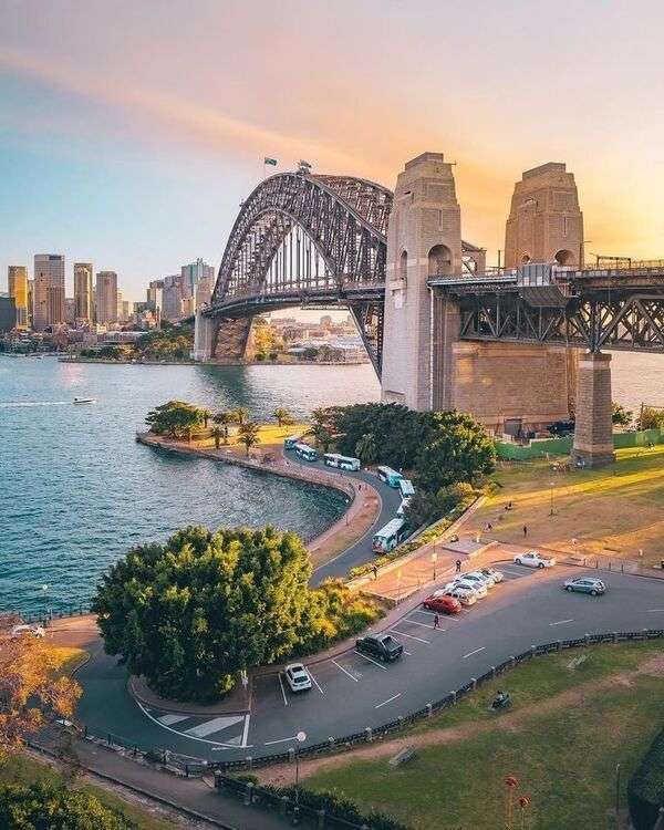 Мост в Сидни, Австралия №1 онлайн пъзел