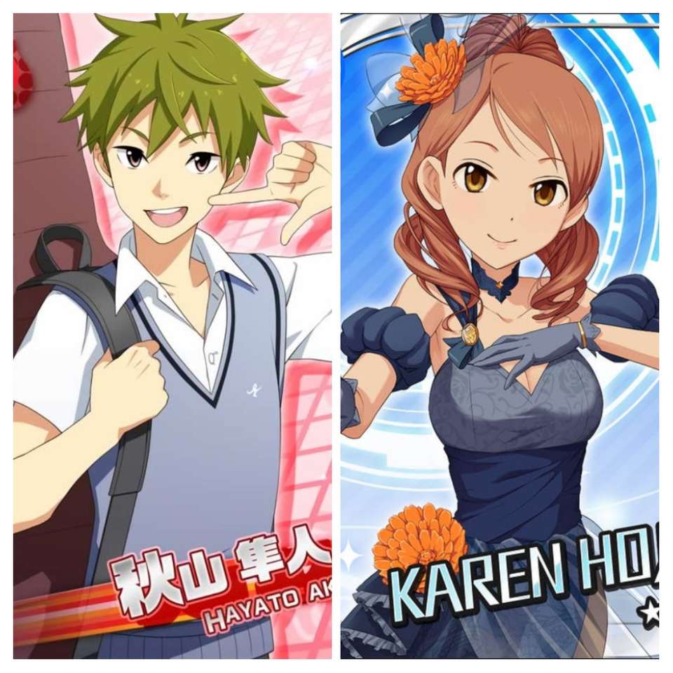 Hayato akiyana és Karen hojo online puzzle