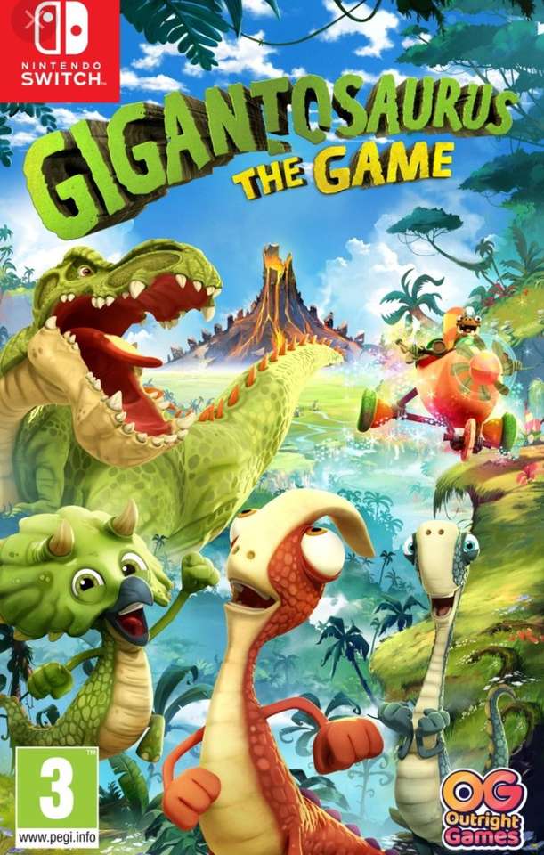 Gigantosaurus Puzzlespiel online