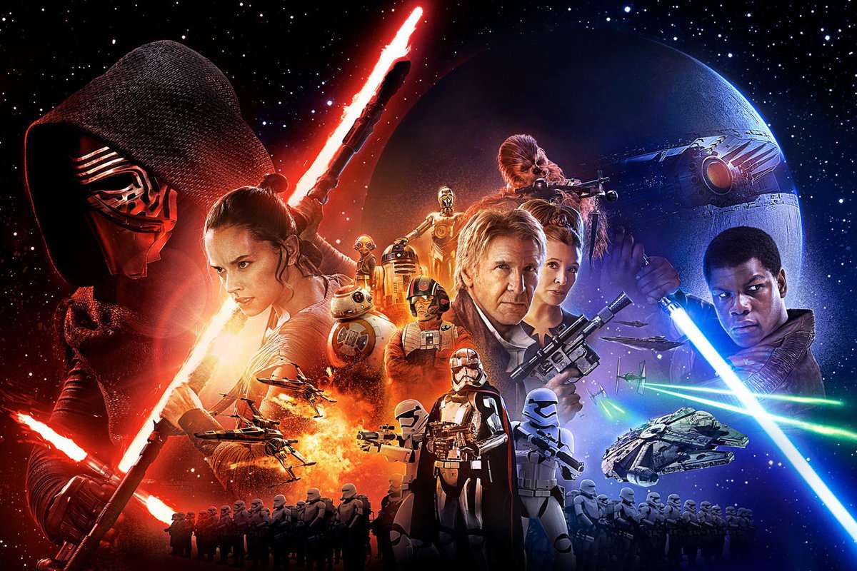 Star Wars: VII- The Force Awakens online puzzel