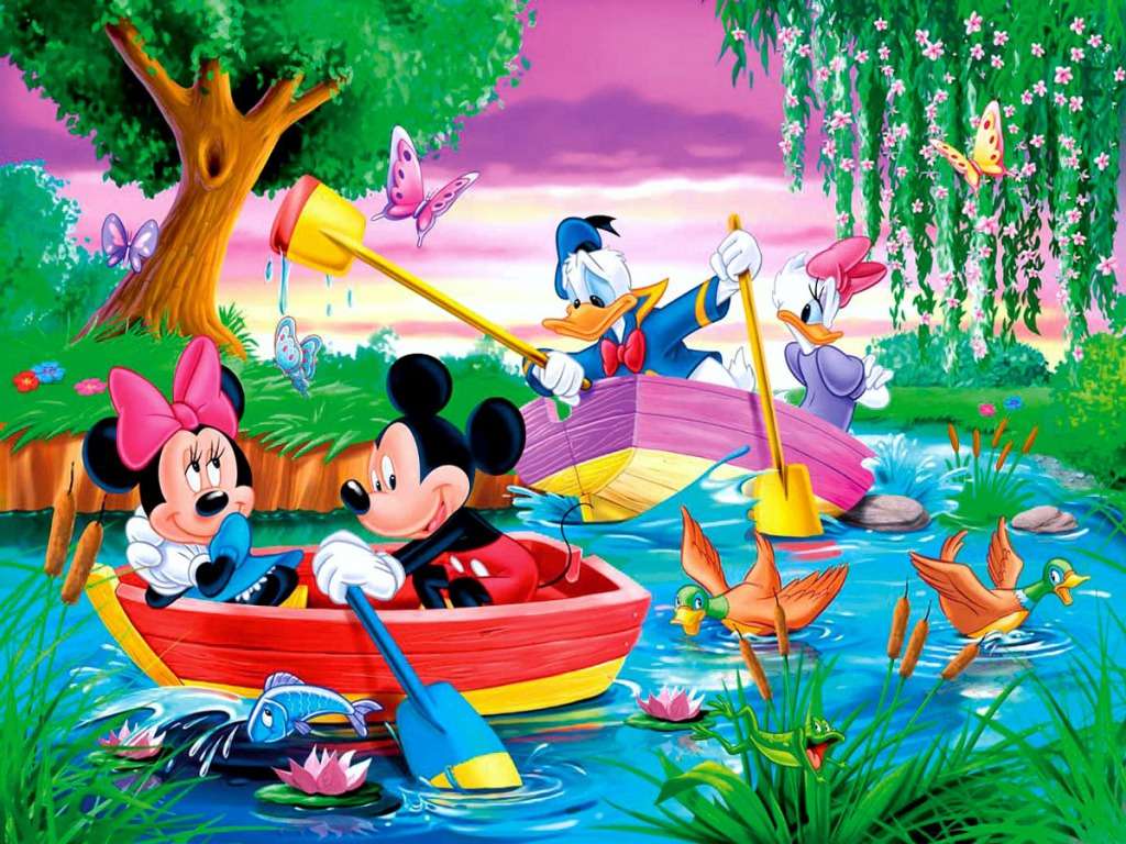 Conto de fadas - Mickey Mouse puzzle online