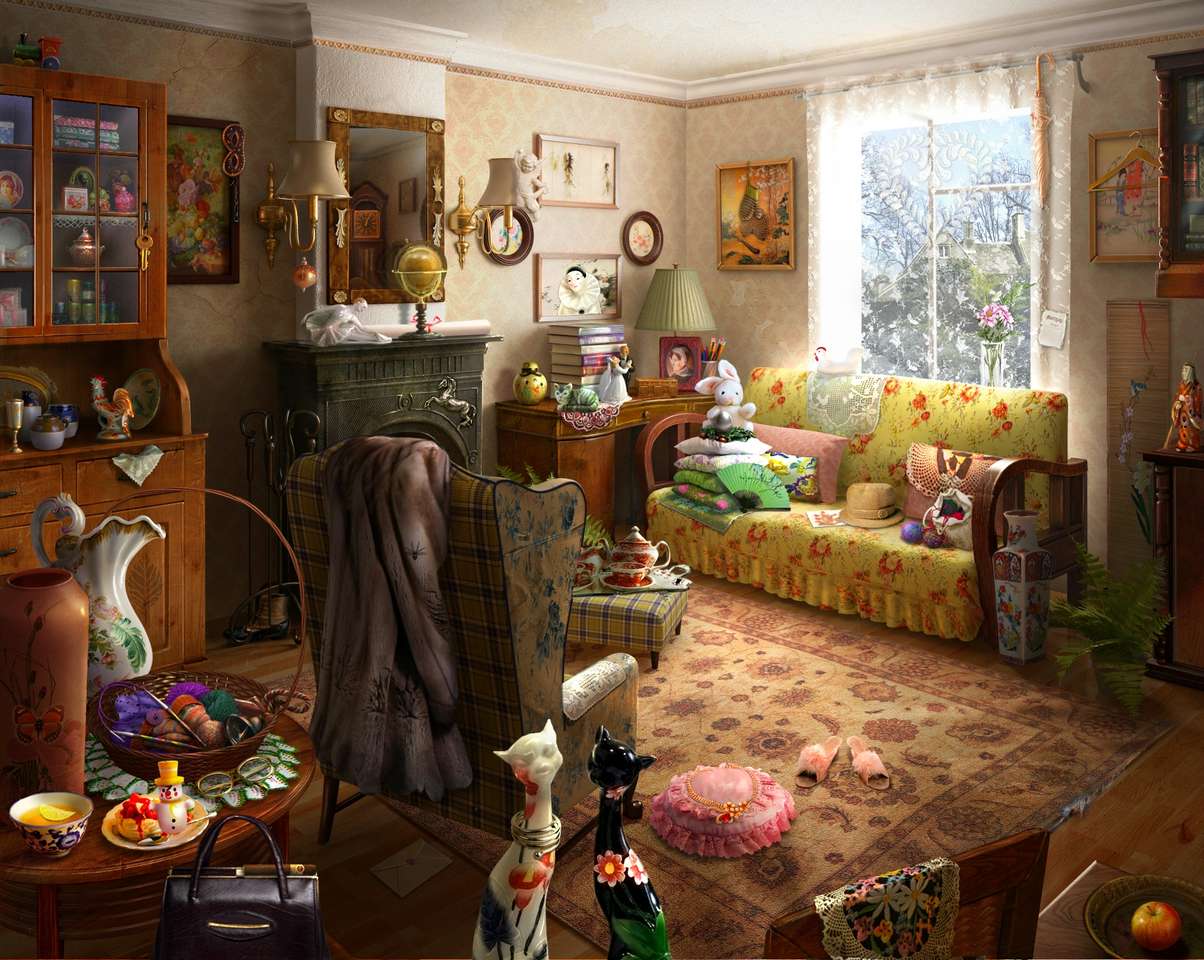 dětská ložnice online puzzle