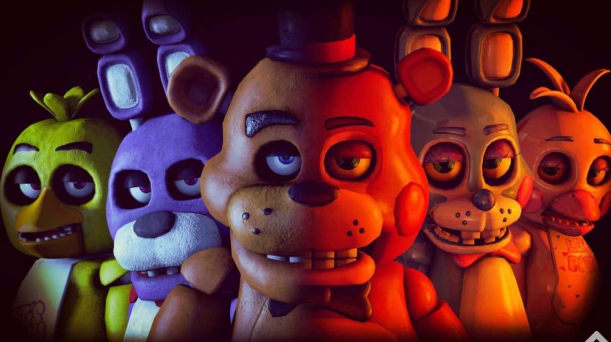 FNAF 2 Animatronics - online puzzle