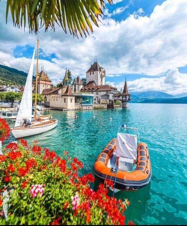 Praias em Berna Suíça Suíça Europa #1 puzzle online