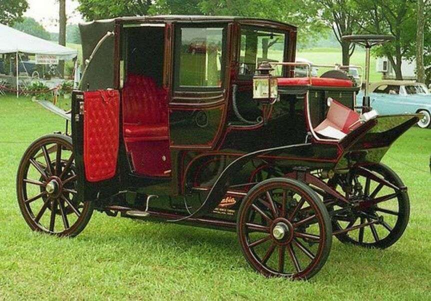Auto Columbia Electric Coach år 1899 pussel på nätet