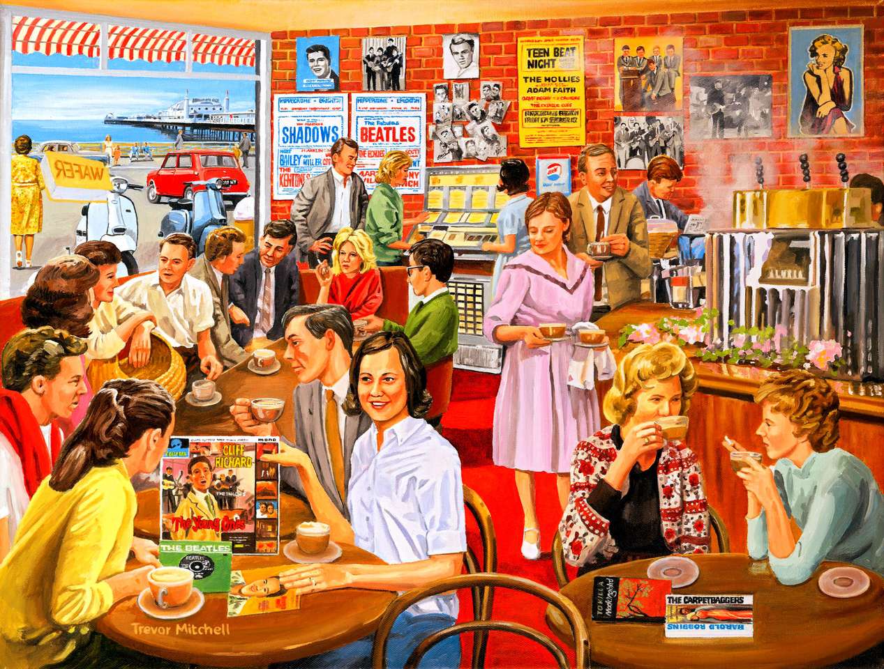 in the cafe jigsaw puzzle online