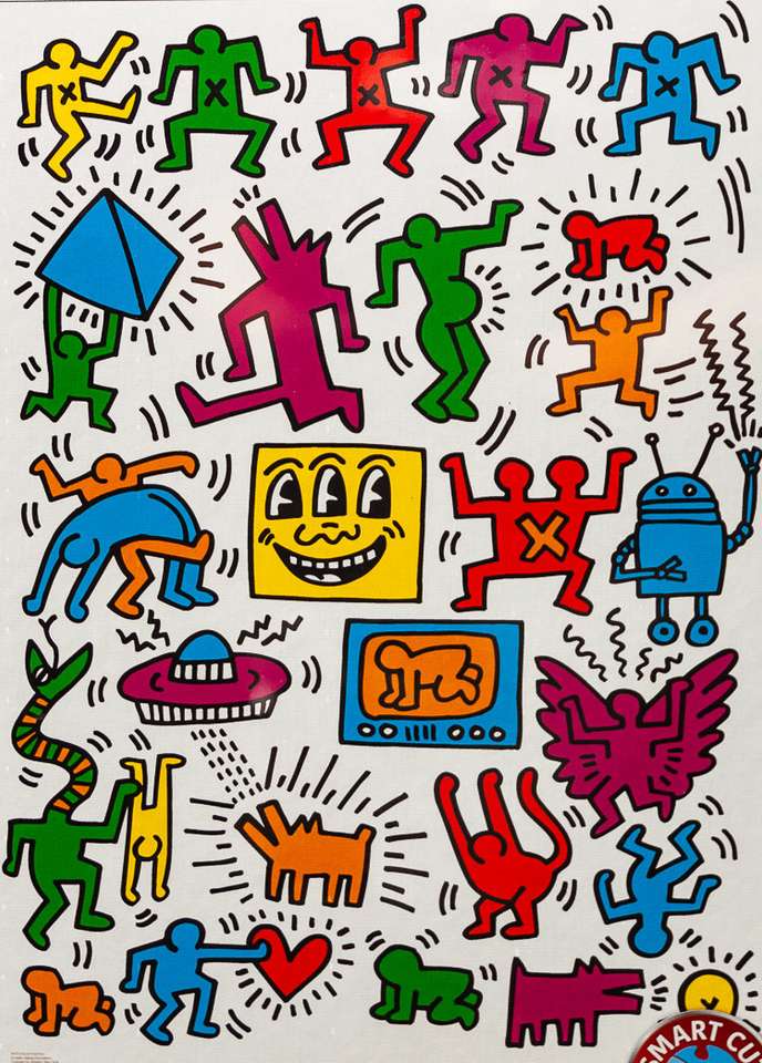 Keith Haring puzzle online