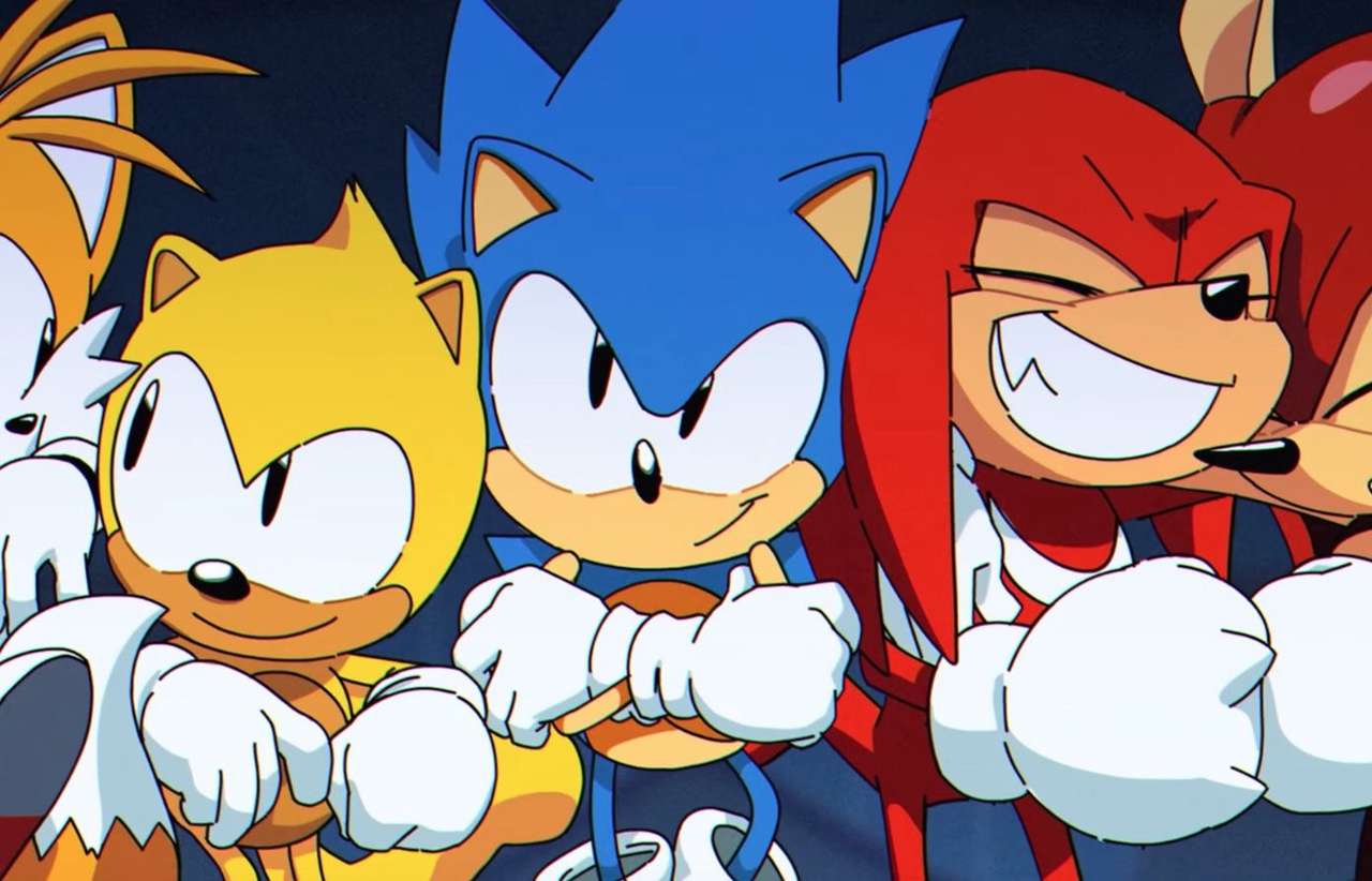 Sonic a přátelé skládačky online