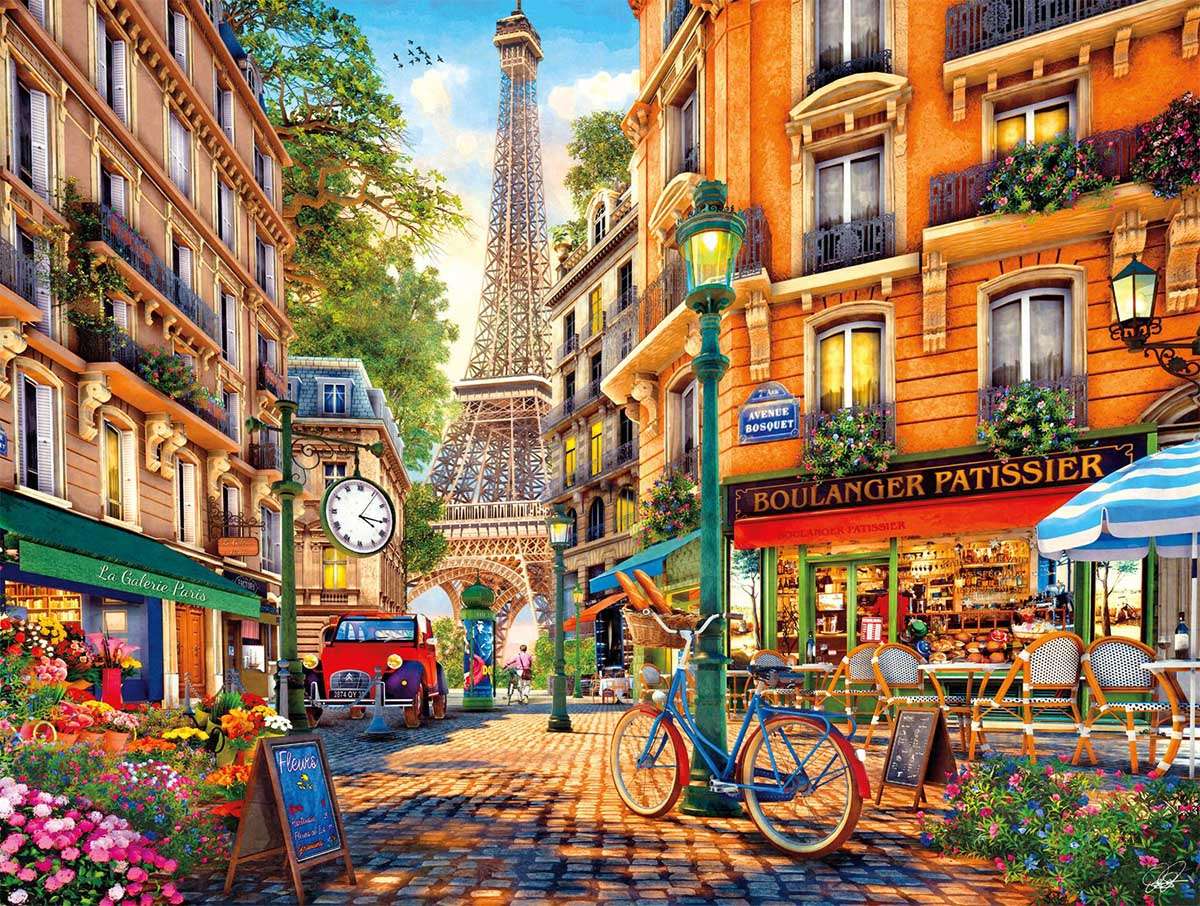 Paris după-amiază jigsaw puzzle online