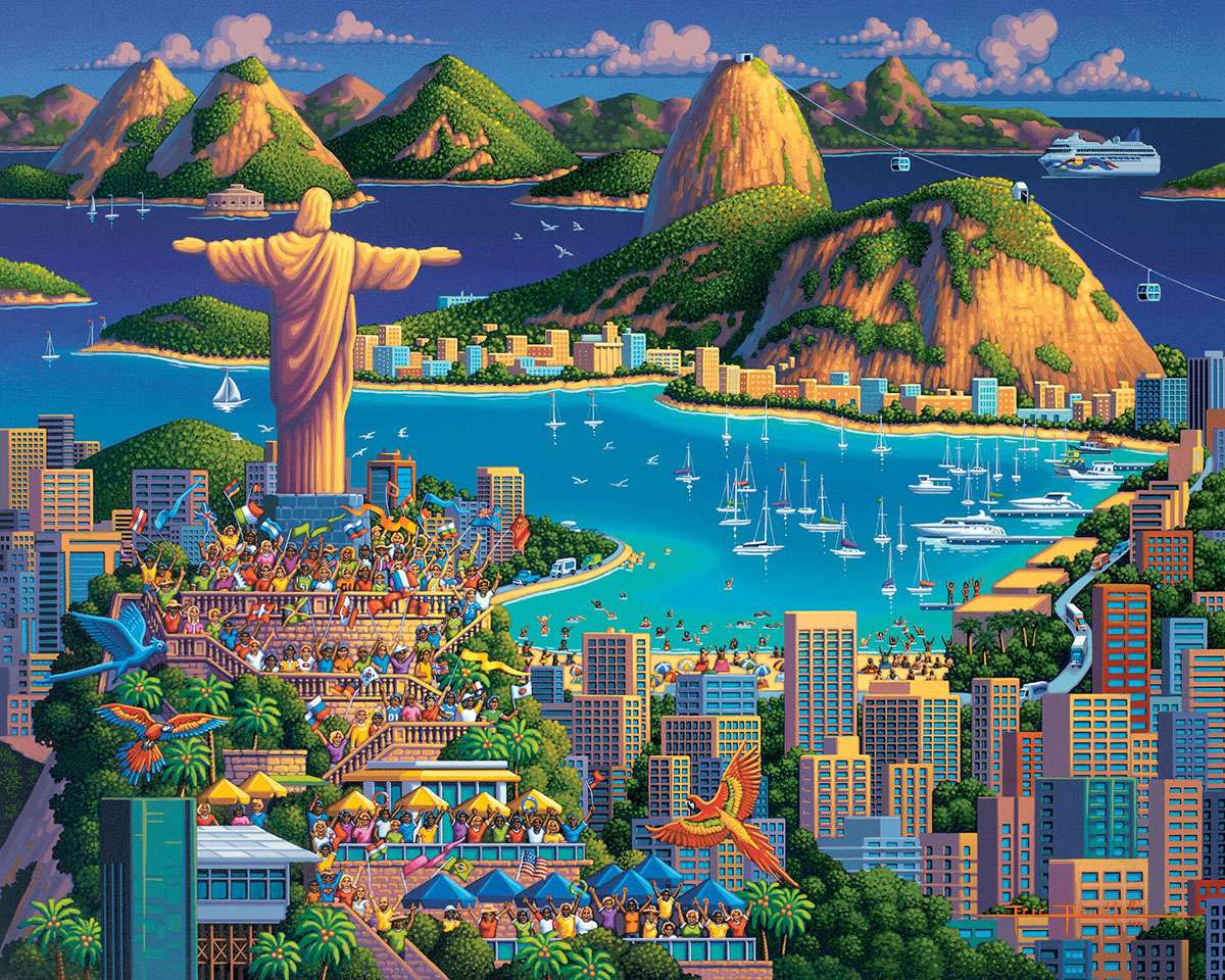 Rio de Janeiro. Puzzlespiel online