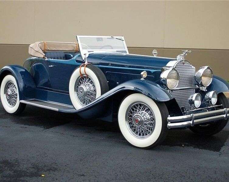 Автомобил Packard Costum Speedster 1930 година онлайн пъзел
