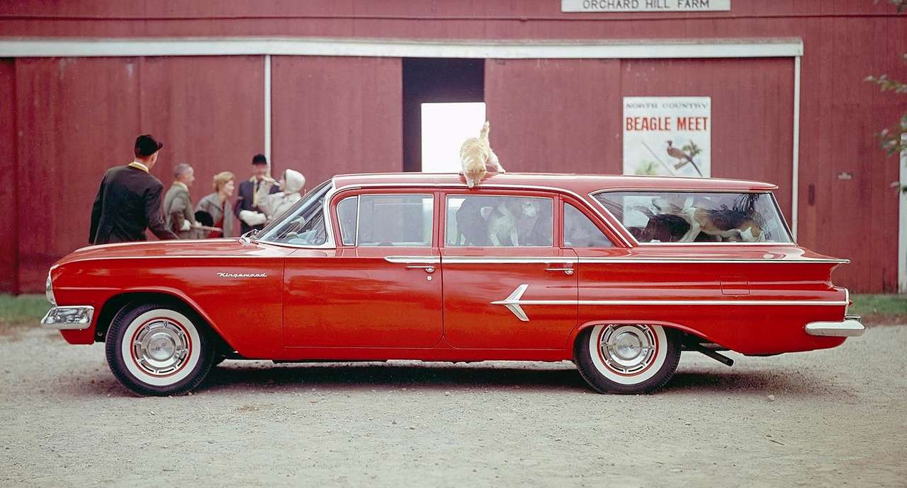 1960 Chevrolet Kingswood station wagon online puzzle