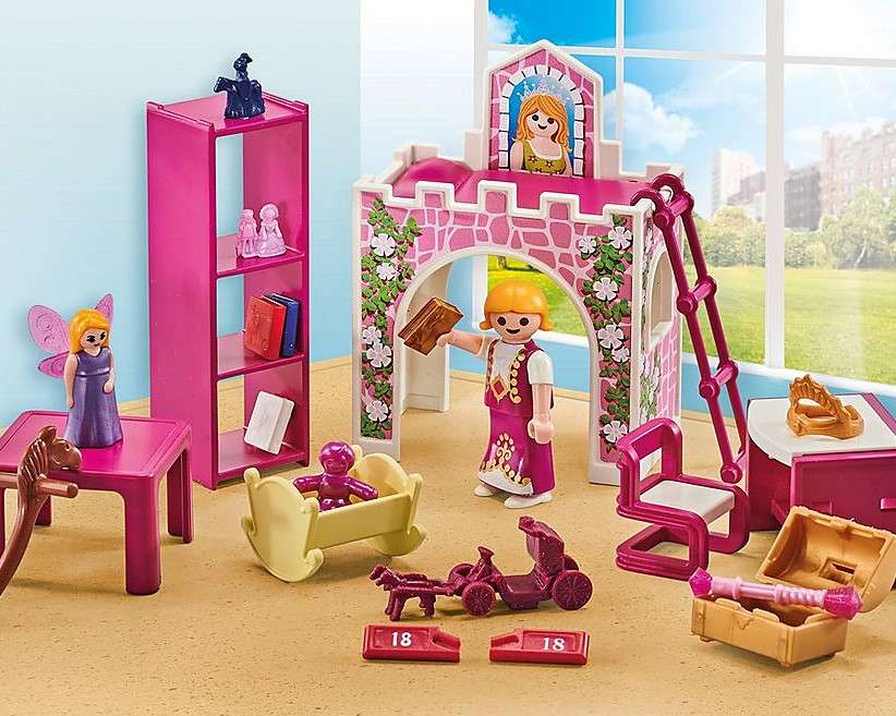 Playmobil - kleines Prinzessinnenzimmer Puzzlespiel online