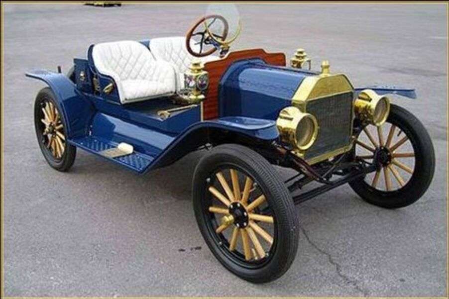 Auto Ford Model T Speedster Jaar 1912 online puzzel