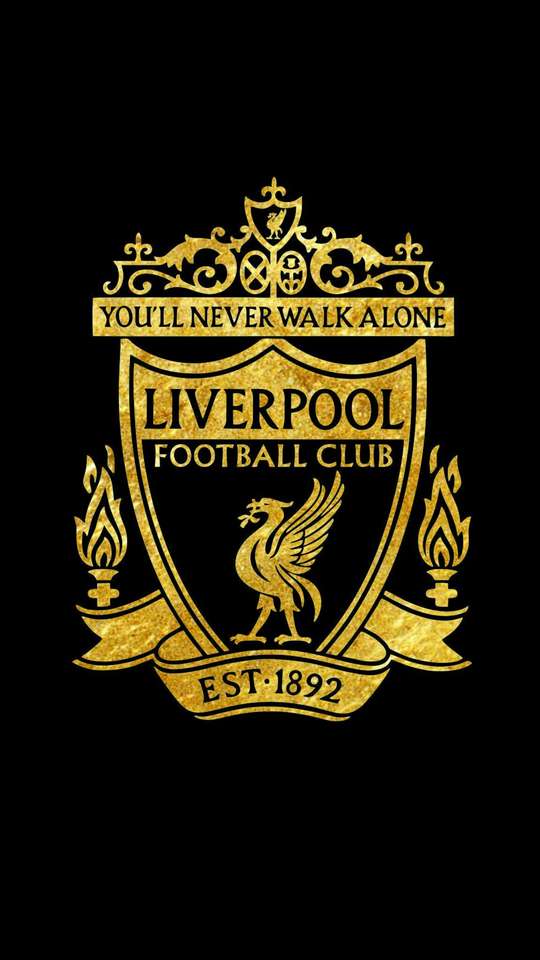 Escudo de armas de oro de Liverpool rompecabezas en línea