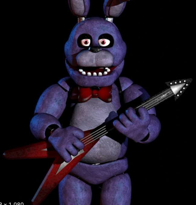 Bonnie Fnaf puzzle online