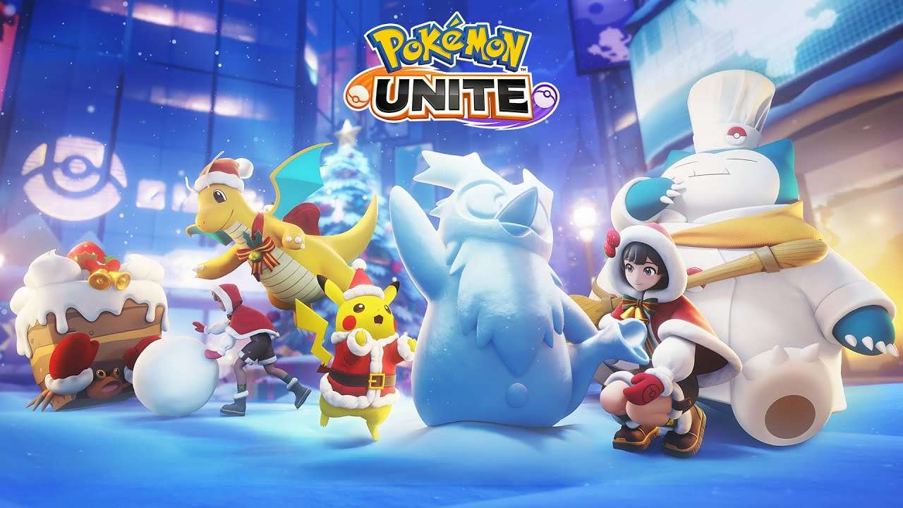 Vánoce Pokemon Unite skládačky online