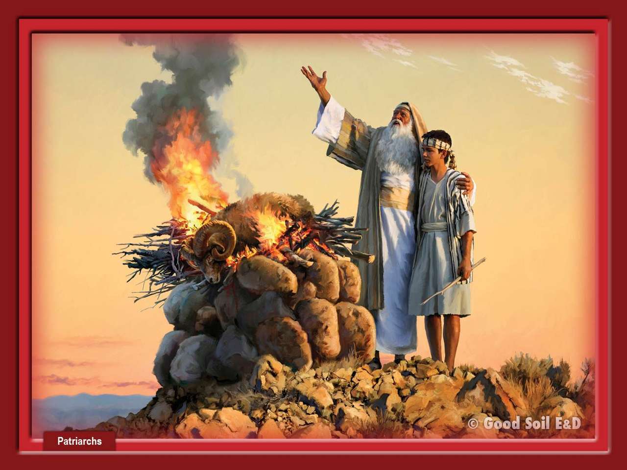 Abraham y su sacrificio rompecabezas en línea
