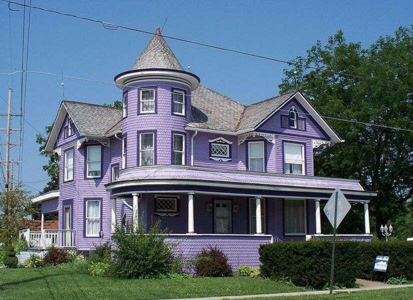 Haus im viktorianischen Stil in Dünkirchen, Ohio #26 Online-Puzzle