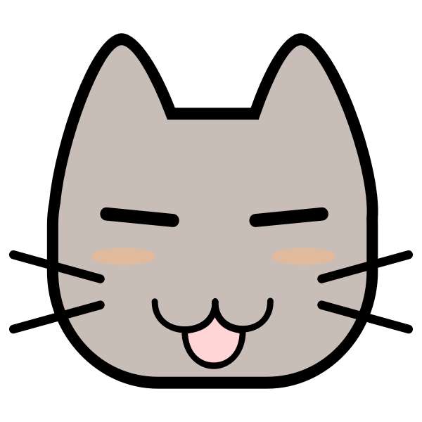 Animovaná kočka. online puzzle