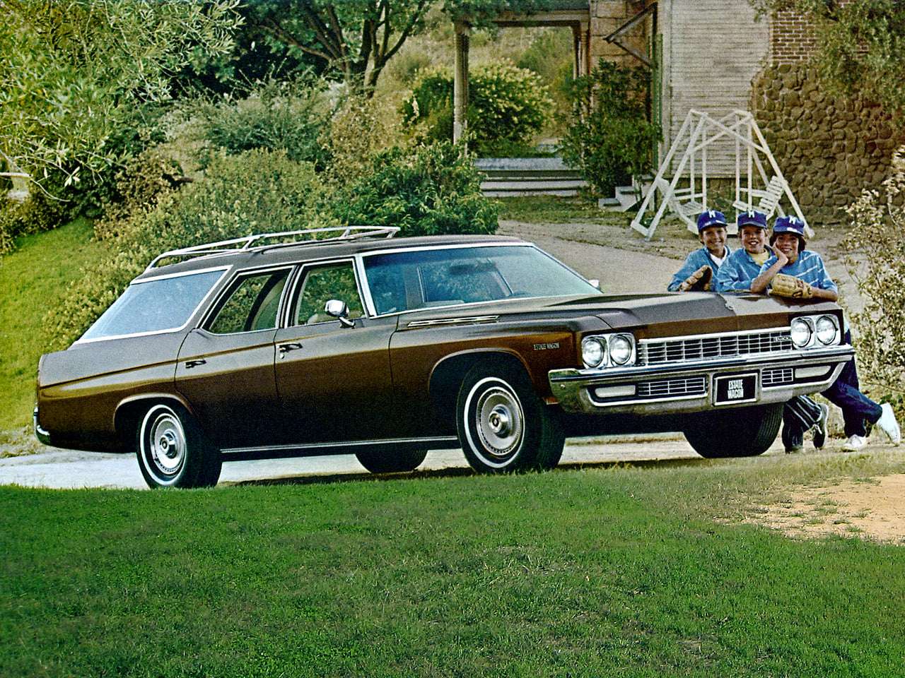 Buick Estate Wagon 1972 року випуску пазл онлайн