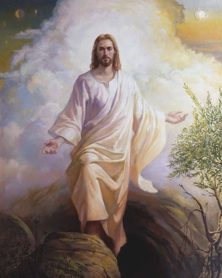 Възкръснал Христос онлайн пъзел