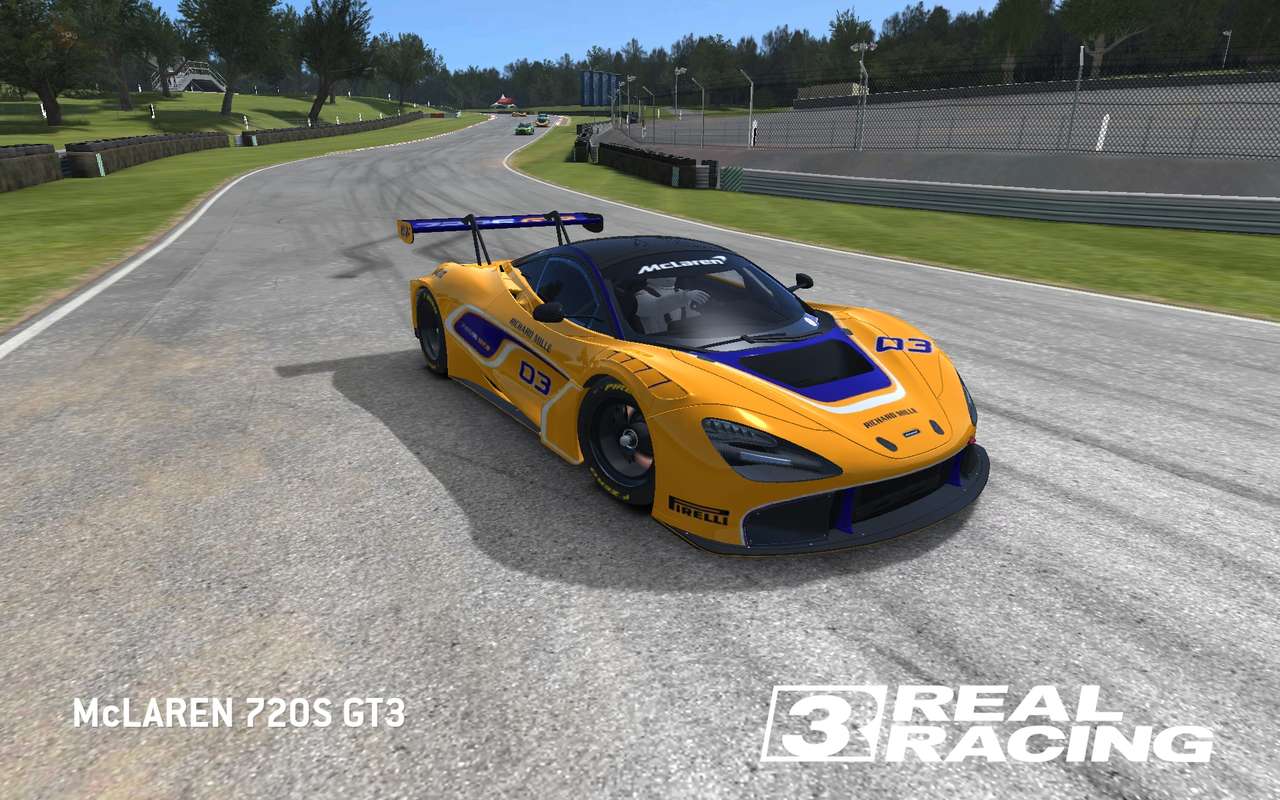 McLaren 720s GT 3 online παζλ