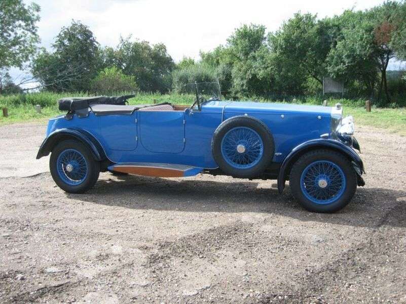 Bil Lanchester år 1932 pussel på nätet