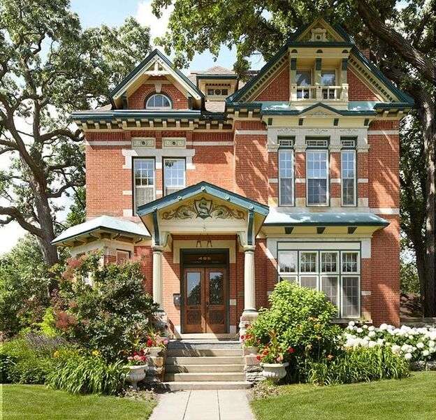 Dům viktoriánského typu v Minnesotě USA #28 online puzzle