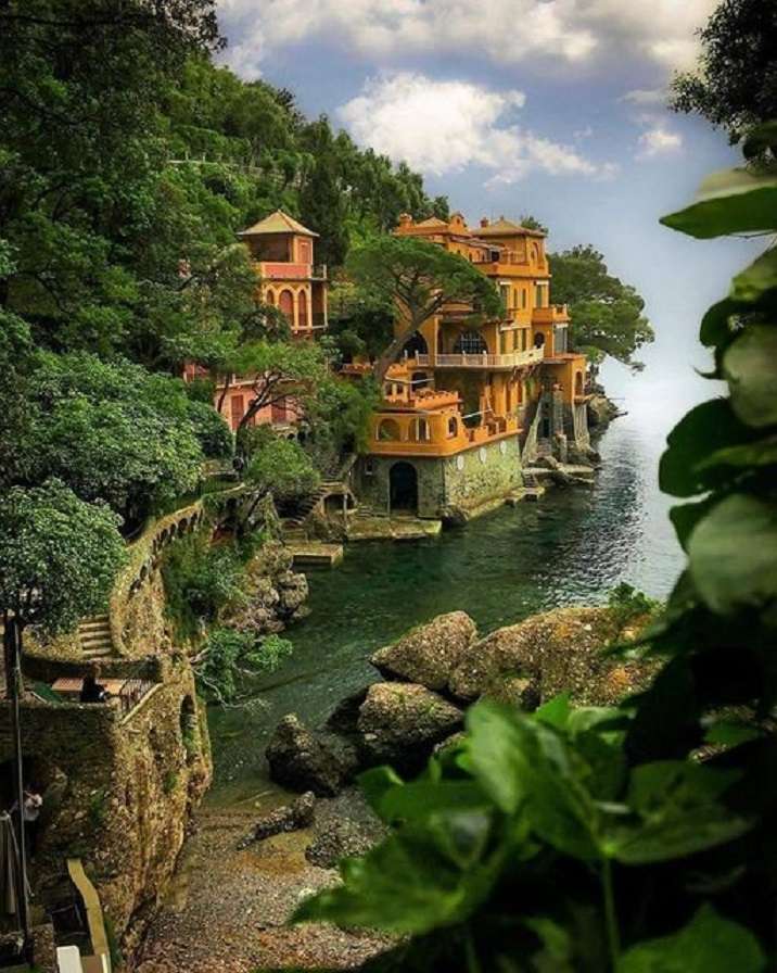 Italien. Portofino. Puzzlespiel online