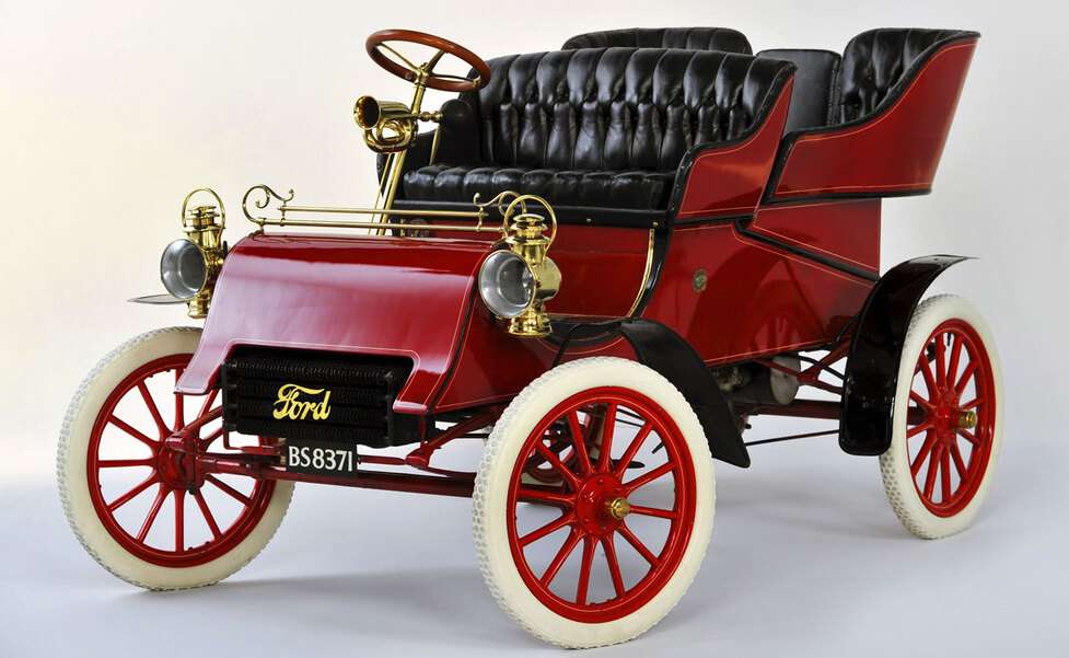 Ford Model T auto jaar 1908 legpuzzel online