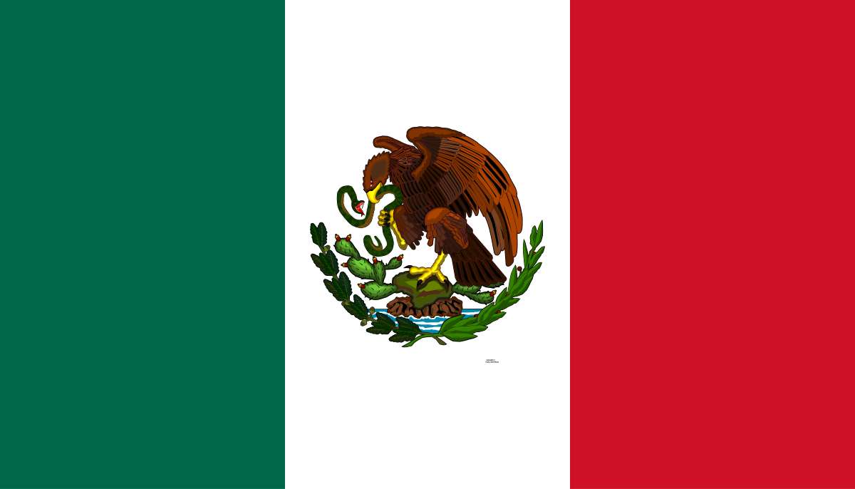 Мексиканский флаг пазл онлайн