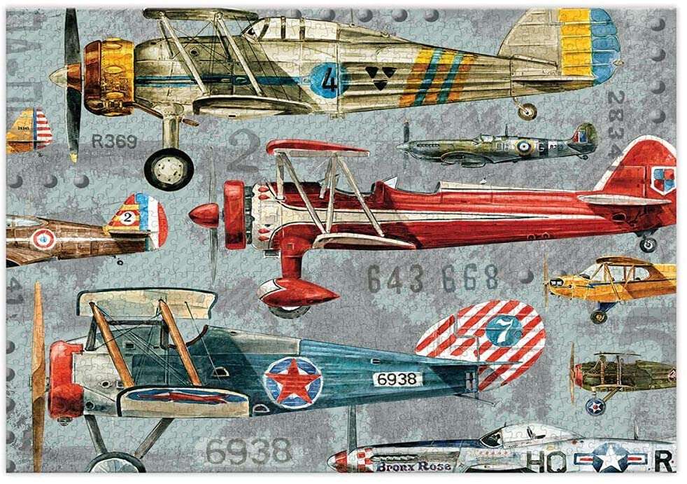 Geschiedenis van vliegtuigen online puzzel