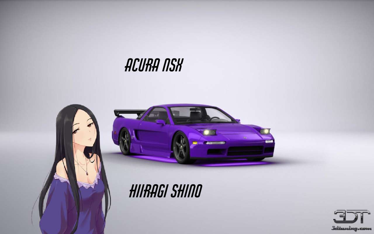 Hiiragi shino et acura Nsx puzzle en ligne