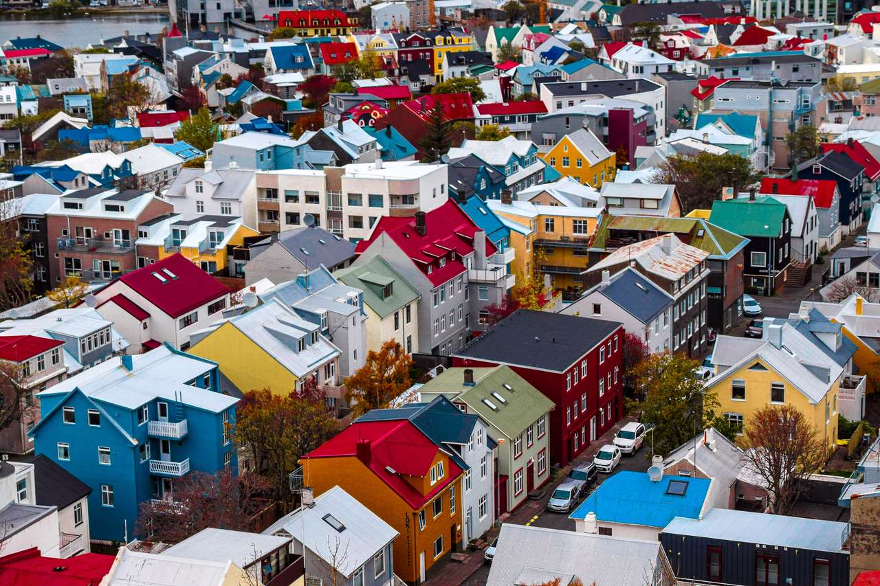 Reykjavik, Island Puzzlespiel online