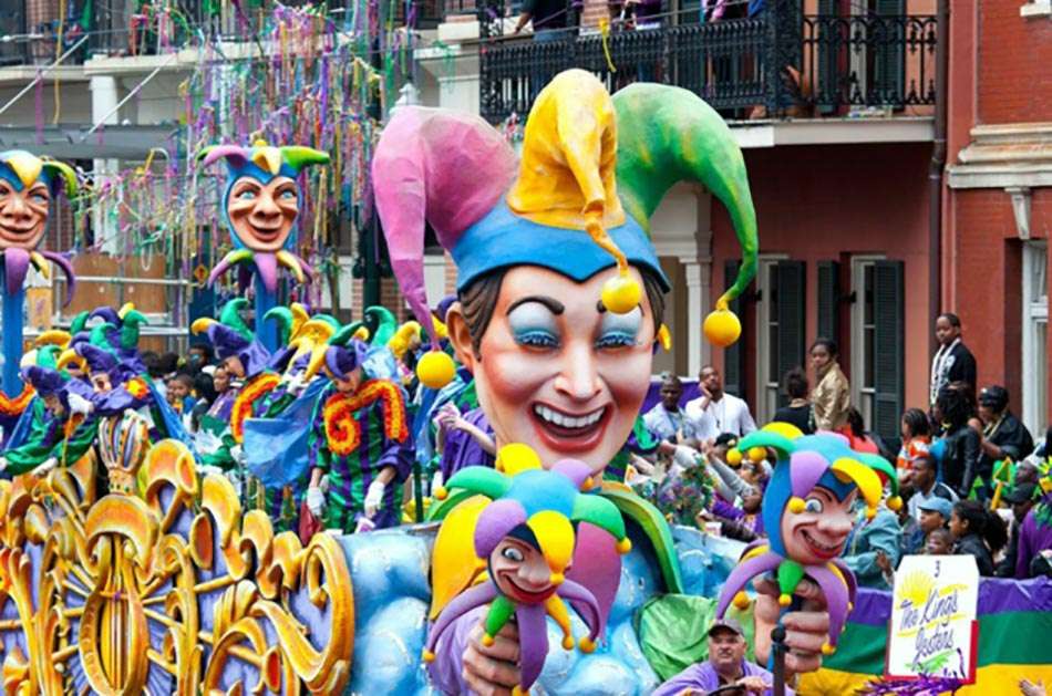 Carnaval - Nueva Orleans rompecabezas en línea