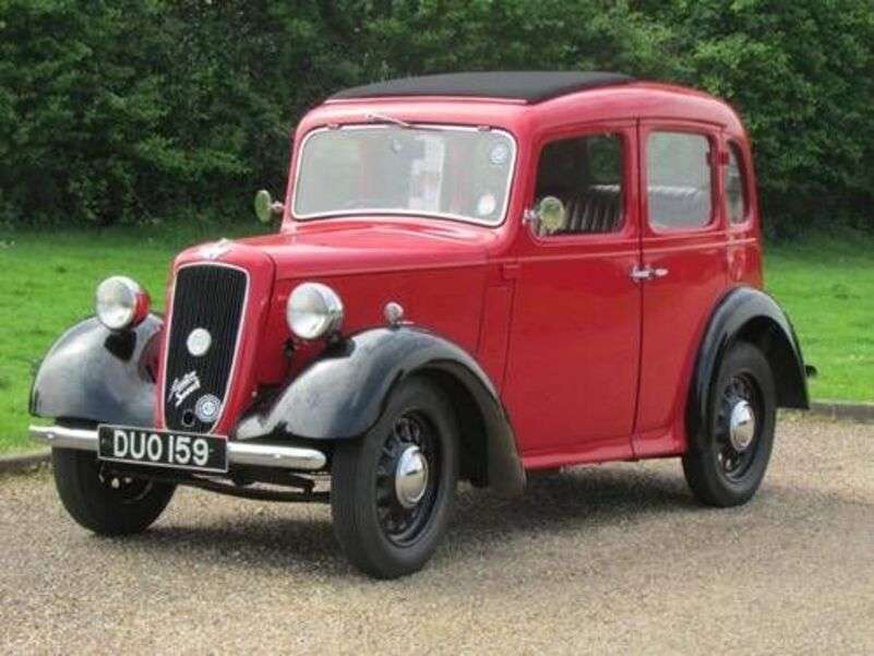 Auto Agustín Big 7 Jahr 1938 Online-Puzzle