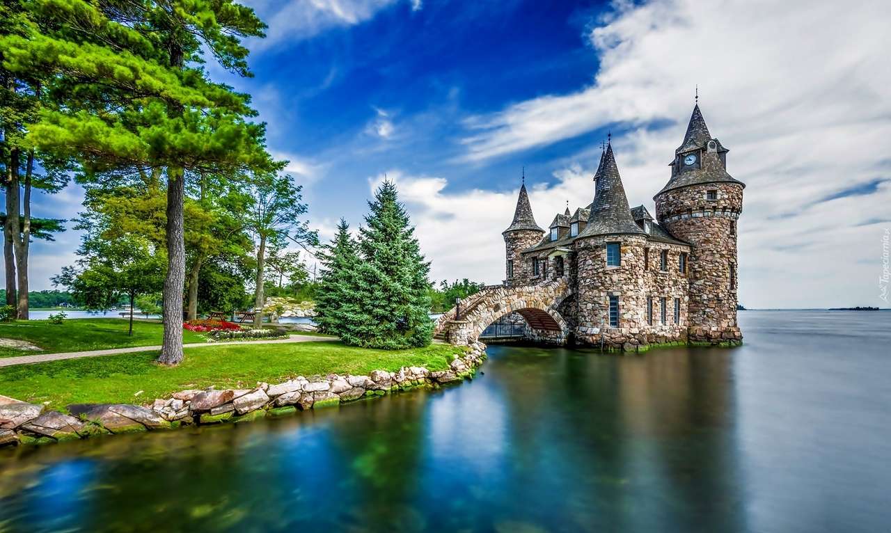 Замъкът Болд, Хиляда острови - САЩ - Голям формат онлайн пъзел