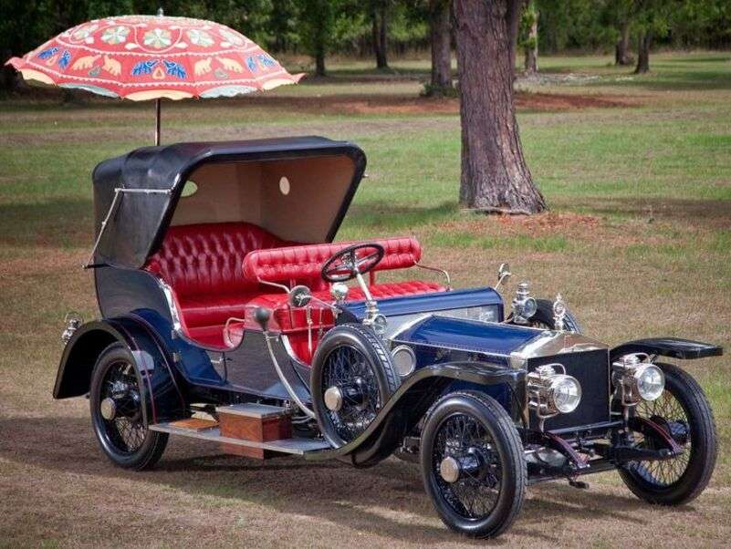 Phaeton ceremoniële auto jaar 1911 legpuzzel online