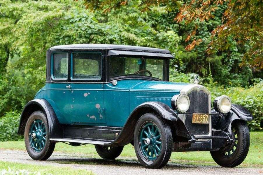 Bil Buick Master Six Opera Coupe år 1927 Pussel online